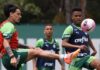 Palmeiras treina com volta de Estêvão para enfrentar Juventude
