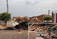 Depósito de bebidas explode em Rio Preto