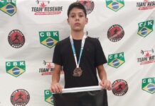 Wanderson Ponzani brilha no Campeonato de Karatê em Estrela D’Oeste