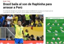 “Raphinha é o líder”: imprensa internacional repercute goleada da Seleção