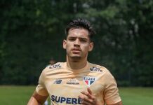 Bobadilla e Patryck participam de treino com companheiros no São Paulo