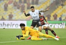 Corinthians aguarda resposta do Flamengo por Hugo Souza e pode ter de pagar multa outra vez