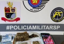 Força Tática prende suspeito de tráfico de drogas em Valentim Gentil