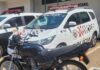 PM apreende motocicleta com placa ‘artesanal’ em Votuporanga