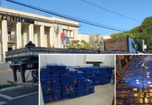 Motorista denuncia tentativa de sequestro e acaba preso após polícia encontrar 4,5 toneladas de maconha em caminhão