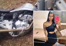 Jovem que estava na garupa de moto com namorado morre após acidente em rodovia