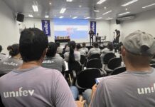 Limpeza: colaboradores da Unifev recebem treinamento