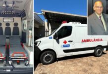 Meidão celebra a conquista de ambulância com o deputado Tiririca