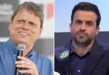 Pesquisa projeta duelo entre Tarcísio e Marçal pelo governo de SP