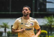 Calleri treina separado, e Welington ainda é dúvida contra o Grêmio