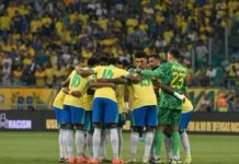 Brasil empata com Uruguai e cai para o 5º lugar nas eliminatórias