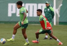 Palmeiras pode ter novidades na defesa e ataque para enfrentar o Grêmio