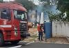 Incêndio destrói frigorífico em Birigui; polícia investiga causas