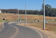 Iluminação do trevo de Simonsen aguarda liberação do DER para ser concretizada