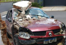 Motorista embriagado derruba muro e acaba preso em Votuporanga