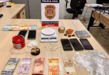 Polícia Civil prende traficantes em Cardoso