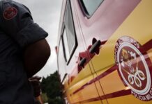 Motorista morre carbonizado após caminhão tombar e pegar fogo em Novo Horizonte