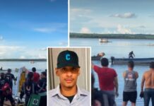 Bombeiros encontram corpo de jovem que desapareceu no Rio Grande em Populina