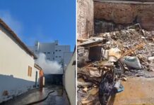 Incêndio atinge depósito clandestino de fogos de artifício em Fernandópolis