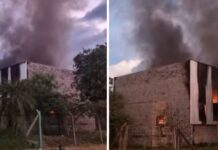 Incêndio de grande proporção destrói galpão de reciclagens em Birigui