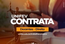 Unifev contrata docentes para o curso de Direito