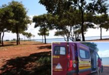 Adolescente morre afogado em prainha de Rubinéia enquanto nadava com irmão