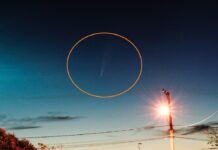 Professor do IFSP Votuporanga registra passagem de cometa