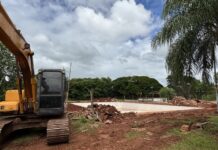 Prefeitura inicia instalação de três piscinas no CSU
