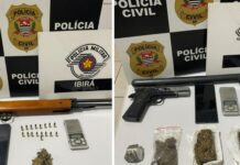 Dois jovens são presos por tráfico de drogas em Ibirá