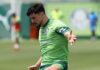 Palmeiras finaliza preparação para encarar o Santos; Piquerez treina com bola