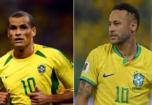 Neymar diz que jogaria em 2002 no lugar de Rivaldo e acende debate entre os craques