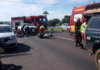 Motociclista fica gravemente ferida após acidente na Washington Luís, em Rio Preto