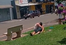 Mulher é presa suspeita de matar o marido com golpe de garrafa quebrada em Pontalinda