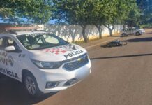 Homem é morto a tiros por motociclista em Araçatuba
