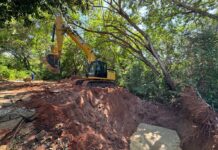 Saev Ambiental faz reparo na rede de esgoto do Pró-Povo