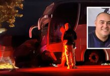 Policial penal morre em acidente entre carro e ônibus com estudantes na BR-153 em Rio Preto