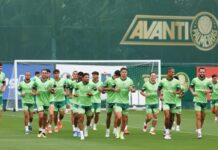 Palmeiras inicia preparativos para o Dérbi, e Felipe Anderson avança em recuperação