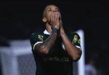 Caio Paulista “some” de testes de Abel e tem futuro indefinido no Palmeiras