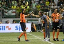 Zubeldía recebe terceiro cartão amarelo e não comanda São Paulo contra Ponte Preta