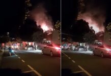 Incêndio destrói loja de materiais esportivos em Votuporanga