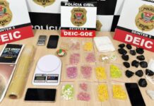 Com ações pré-carnaval, Deic de São José do Rio Preto prende três suspeitos de tráfico de drogas