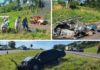 Motorista que morreu carbonizado é pai de adolescentes socorridos com ferimentos graves após acidente, diz polícia