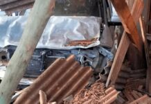 Caminhonete invade casa e motorista morre em Castilho