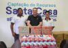 Santa Casa recebe doação de leite de fiéis da Assembleia de Deus Ministério do Belém no Colinas