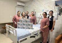 Bazar do Bem faz doação de colchões pneumáticos e multiprocessador para a Santa Casa