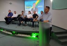 Danilo Campetti e Marcos Pereira prestigiam posse da executiva municipal do Republicanos