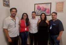 Secretaria de Direitos Humanos recebe visita da equipe de Programa de Reintegração Social do Estado