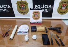 Homem é preso por tráfico de drogas e porte ilegal de arma em Valentim Gentil