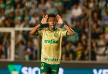 Estêvão, do Palmeiras, diz que convocação à Seleção tem gosto especial: “Neymar é um ídolo”