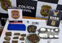 DISE prende dupla por tráfico de drogas em Votuporanga